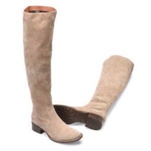 Born Over-The-Knee Suede Tan Boots Size 6